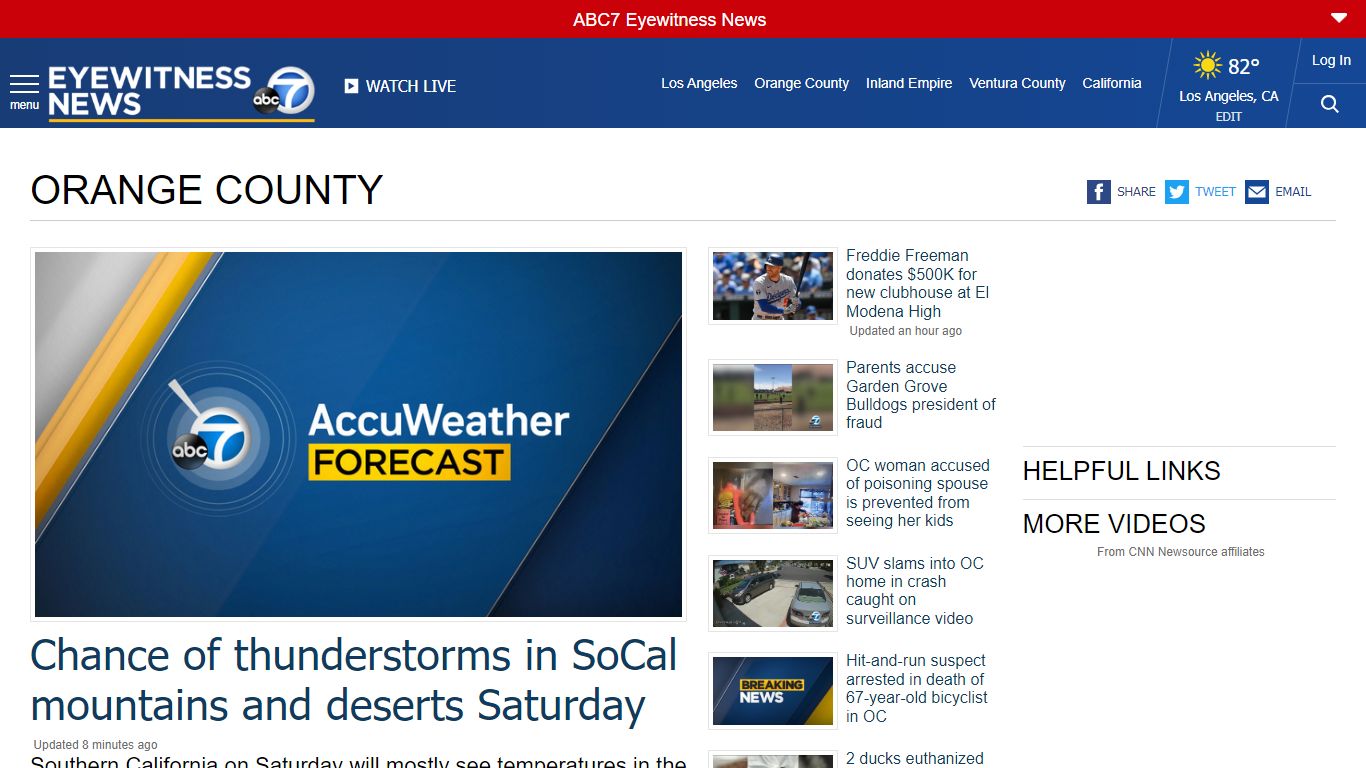 Orange County - ABC7 Los Angeles